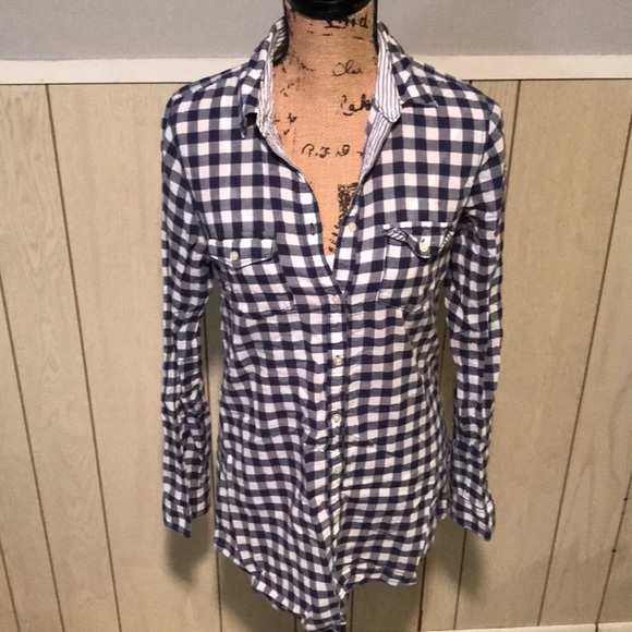 Abercrombie & Fitch Tops - Abercrombie & Fitch Checkered Button Down